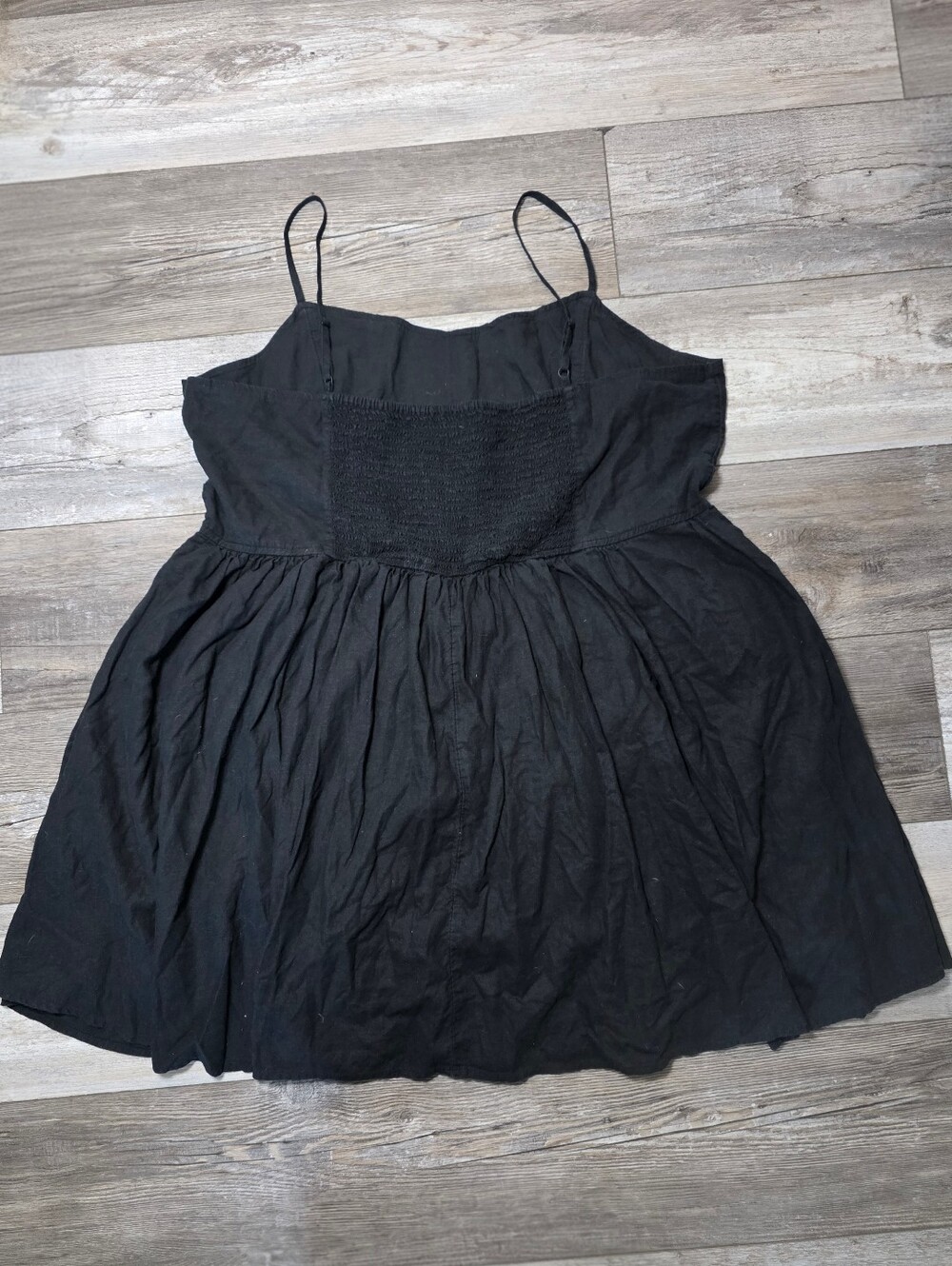 Aerie Love Of Linen Blend  Spaghetti strap Mini Dress Sz XXL - Picture 5 of 9